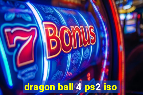 dragon ball 4 ps2 iso